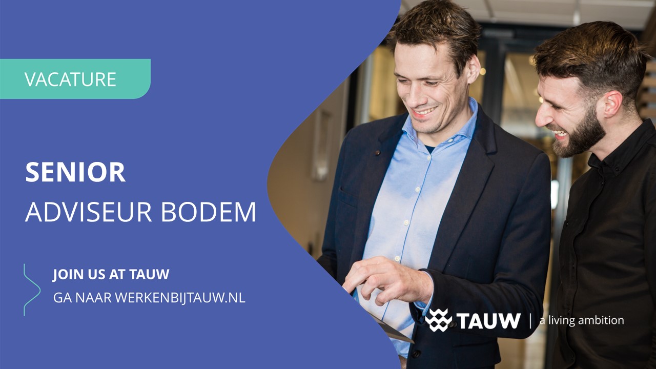 Vacature Senior Adviseur Bodem (32-40 Uur)